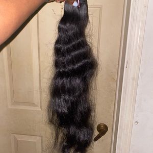 100% raw unprocessed hair